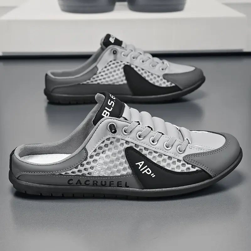 Lucas | Herres Open-Back Lace-Up Sneaker Sandal for Daily Comfort