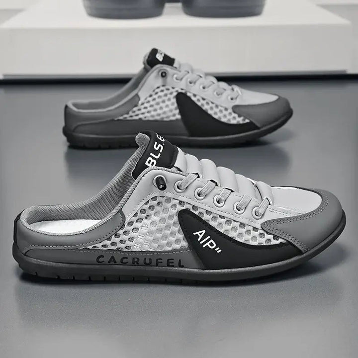 Lucas | Herres Open-Back Lace-Up Sneaker Sandal for Daily Comfort
