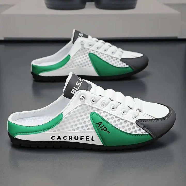 Lucas | Herres Open-Back Lace-Up Sneaker Sandal for Daily Comfort