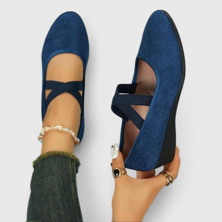 Josefine | Kvinne Orthopediske Elastiske Slip-On Flate Sko