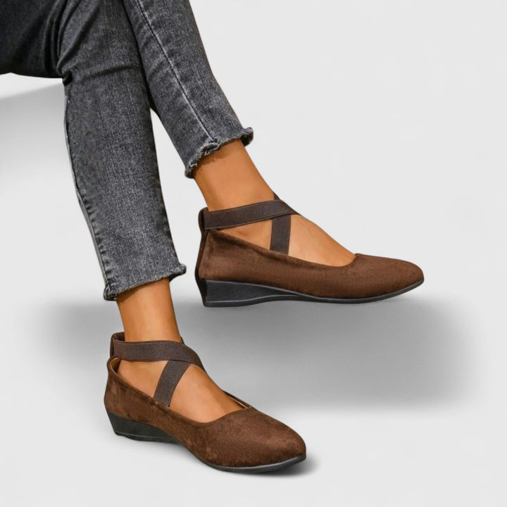 Josefine | Kvinne Orthopediske Elastiske Slip-On Flate Sko