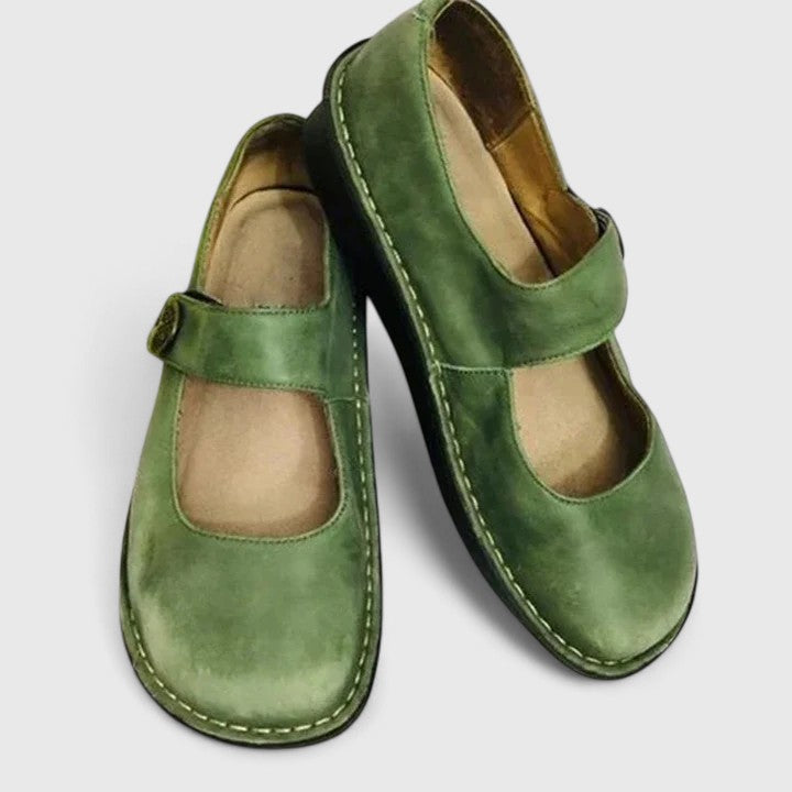 Vilma | Kvinne Slip On Sko med Stroppdetalj