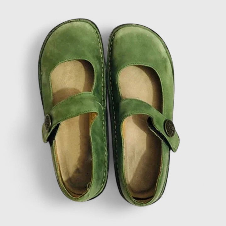 Vilma | Kvinne Slip On Sko med Stroppdetalj