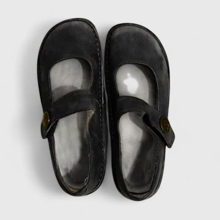 Vilma | Kvinne Slip On Sko med Stroppdetalj