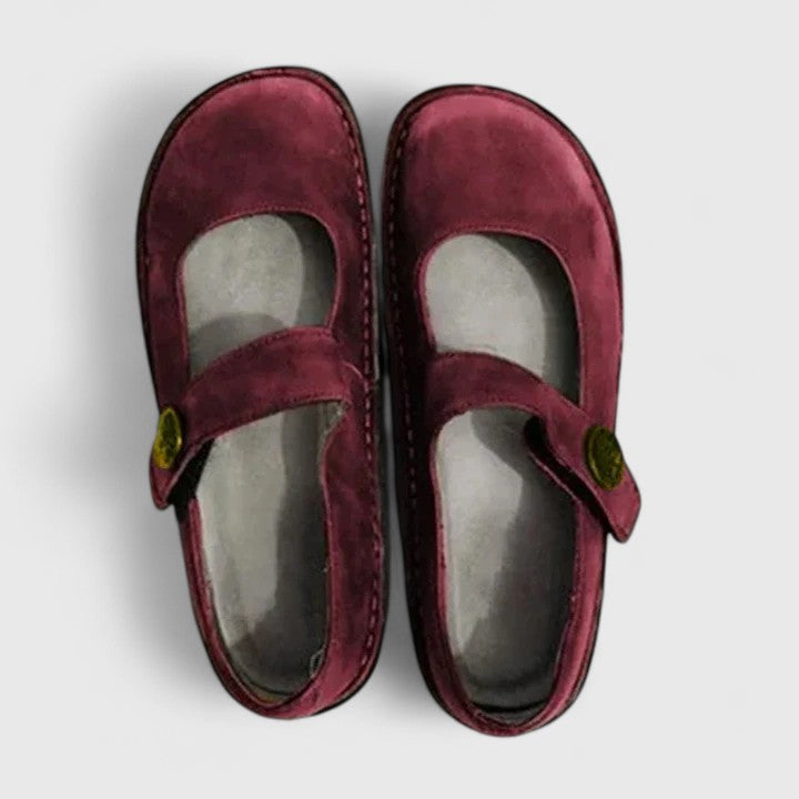 Vilma | Kvinne Slip On Sko med Stroppdetalj