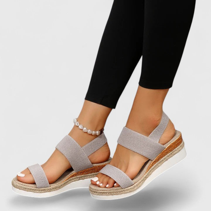 Dagmar | Kvinne Orthopediske Plattformsandaler med Stropper