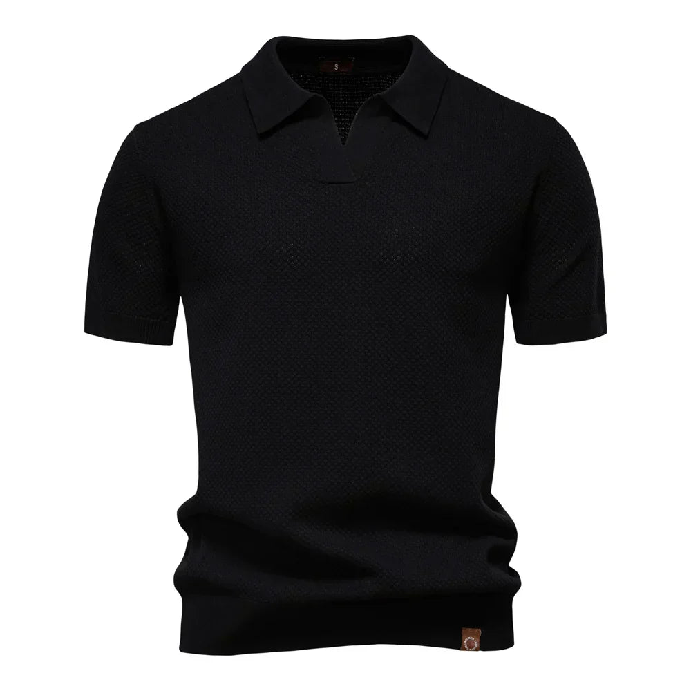Casper | Herres klassiske polo skjorte med kort erm