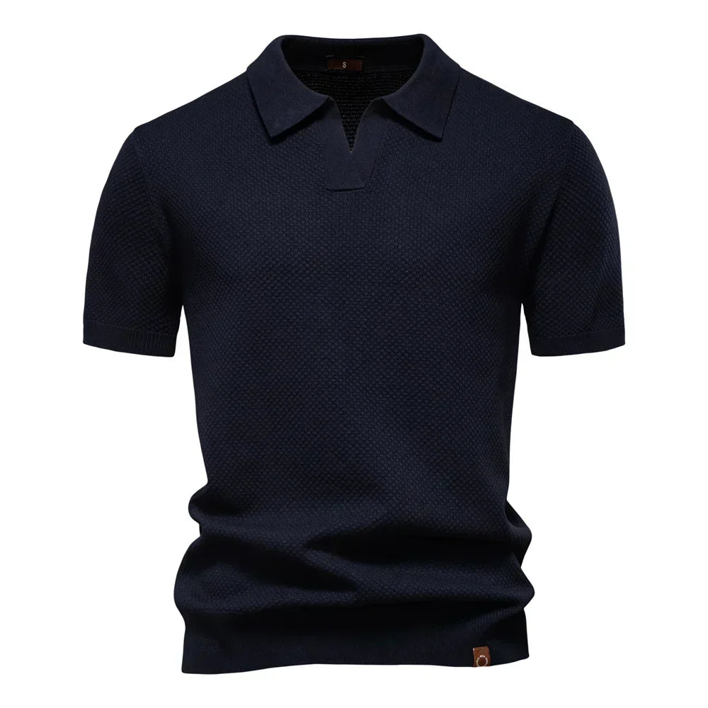 Casper | Herres klassiske polo skjorte med kort erm