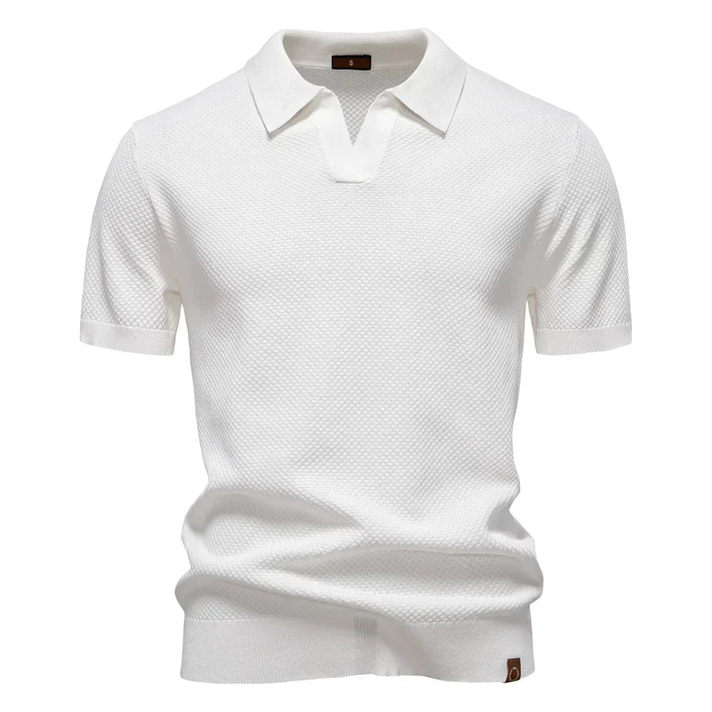 Casper | Herres klassiske polo skjorte med kort erm