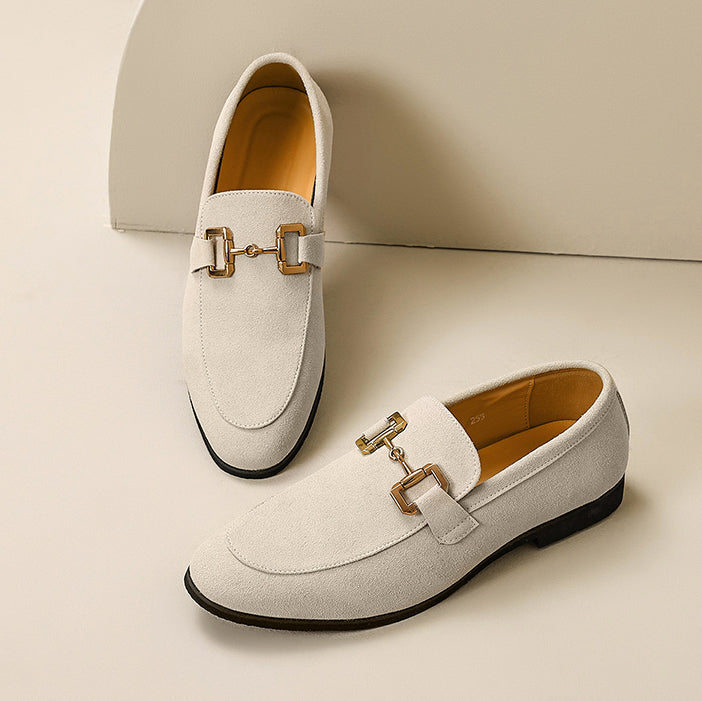 Alfred | Herre Slip-On Loafers med Metalldetaljer