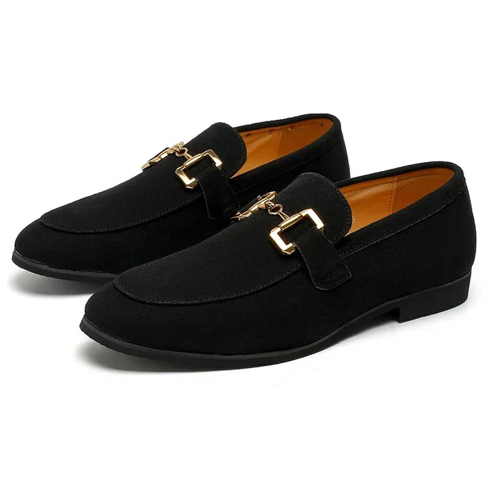 Alfred | Herre Slip-On Loafers med Metalldetaljer