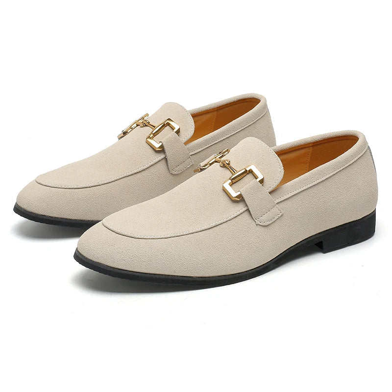 Alfred | Herre Slip-On Loafers med Metalldetaljer