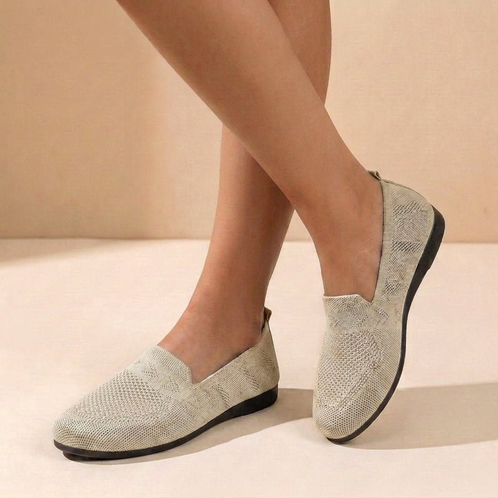 Sofia | Orthopediske Slip-On Ballerinaer Strikket Komfort for Kvinner