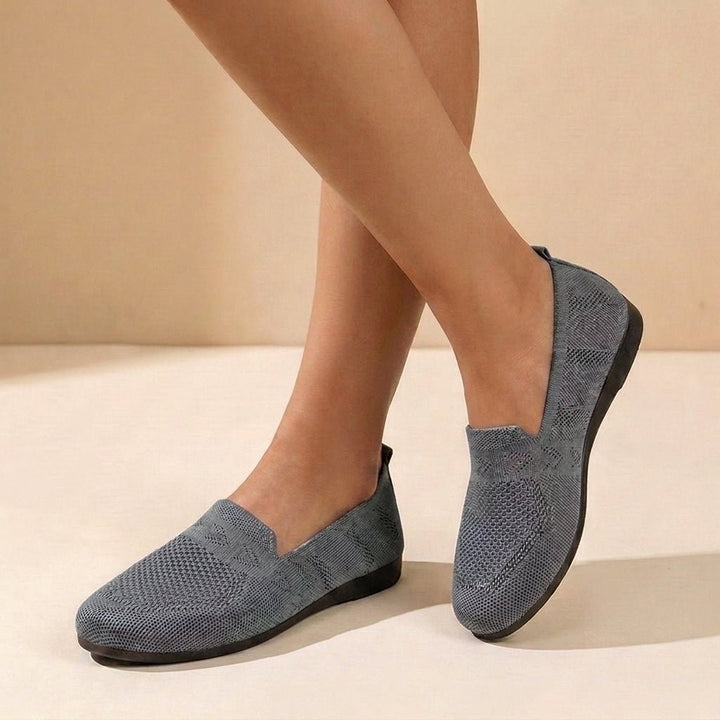 Sofia | Orthopediske Slip-On Ballerinaer Strikket Komfort for Kvinner