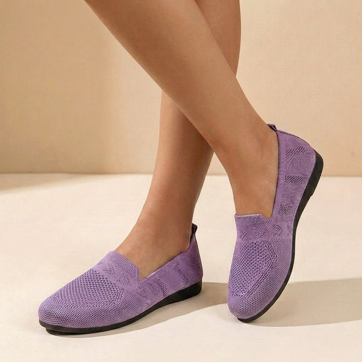 Sofia | Orthopediske Slip-On Ballerinaer Strikket Komfort for Kvinner