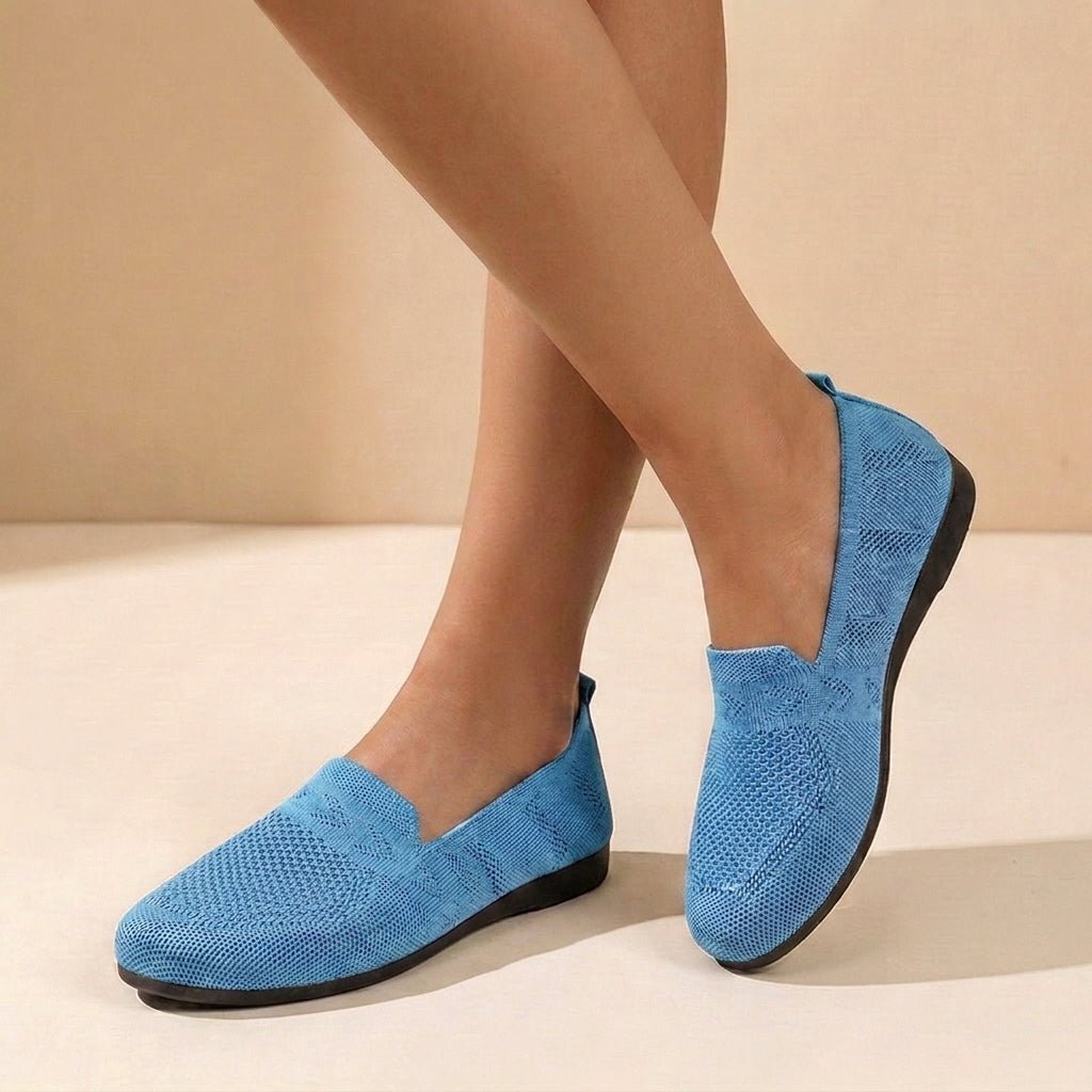 Sofia | Orthopediske Slip-On Ballerinaer Strikket Komfort for Kvinner