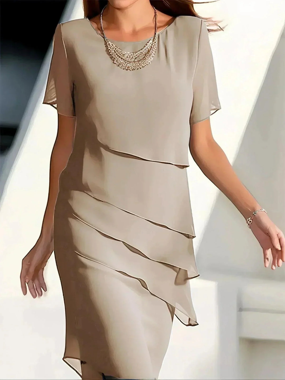 Sara | Elegant Lagd Sommerkjole