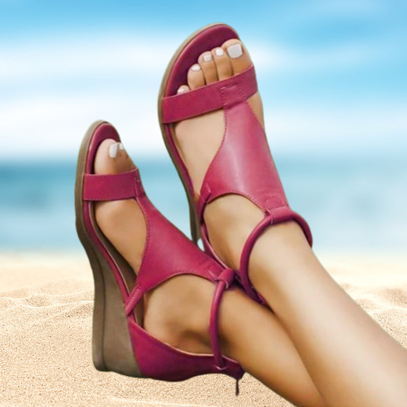 Malene | Stilige Sommervedge Sandaler