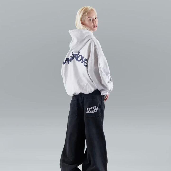 Josefine | Unisex Oversized With Love Hoodie