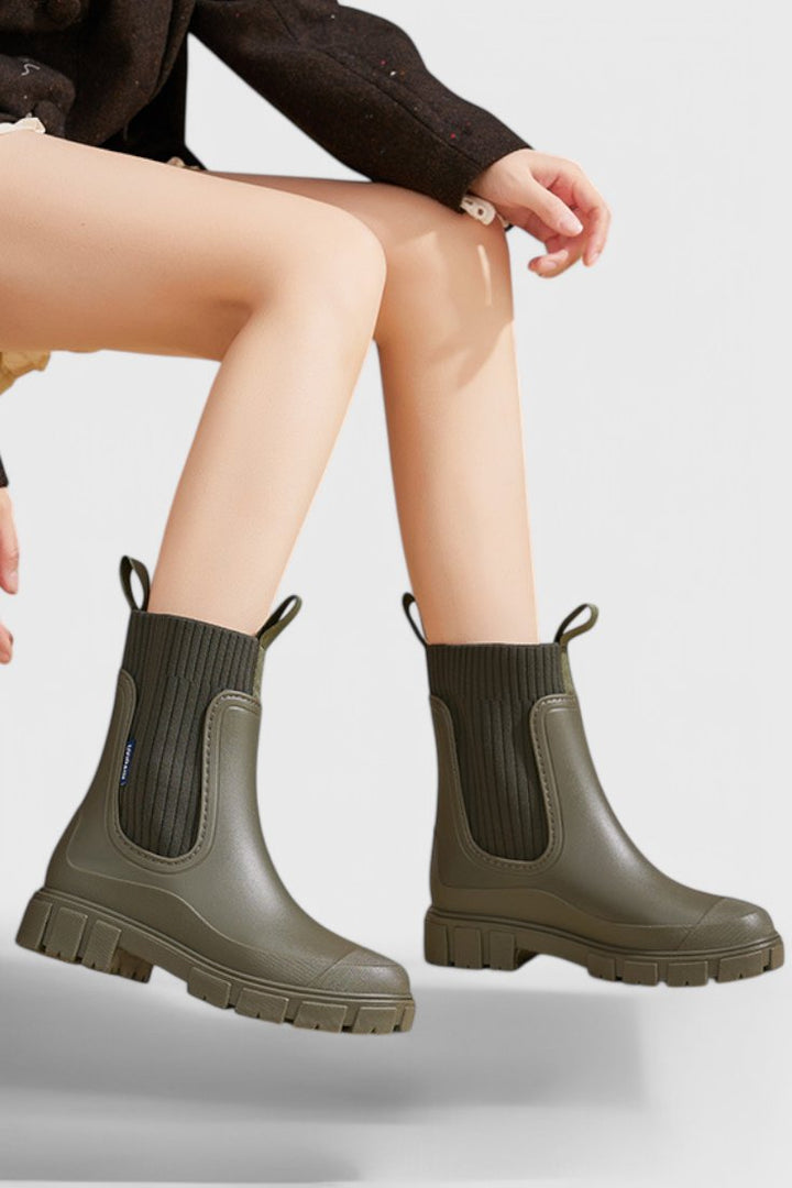 Ida | Vanntette Boots Chelsea Boots Vanntett Gummi