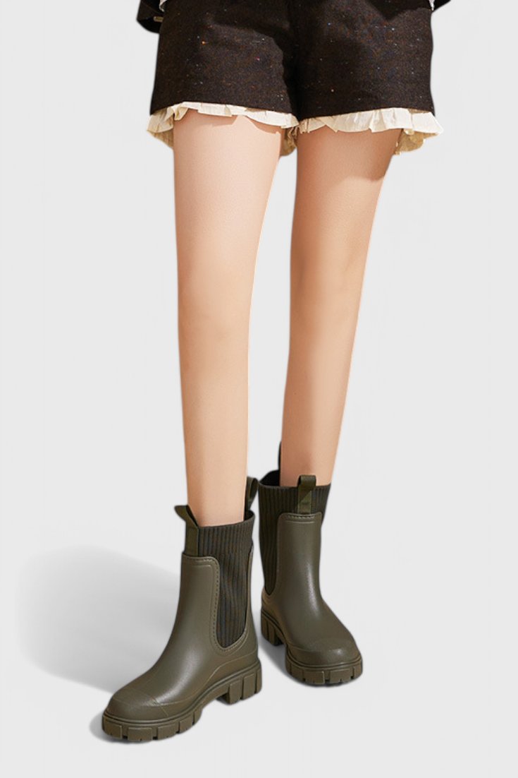 Ida | Vanntette Boots Chelsea Boots Vanntett Gummi