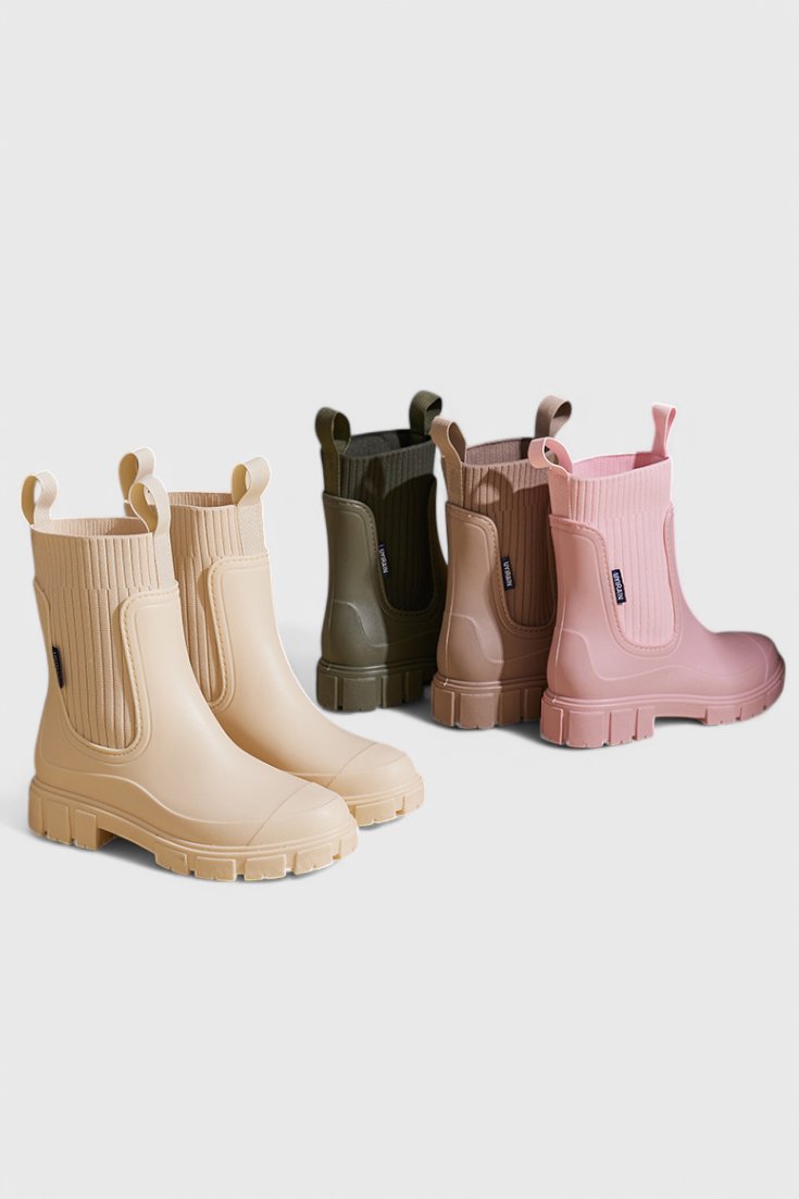 Ida | Vanntette Boots Chelsea Boots Vanntett Gummi