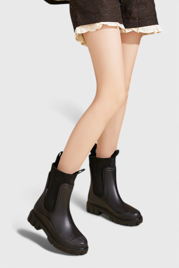 Ida | Vanntette Boots Chelsea Boots Vanntett Gummi