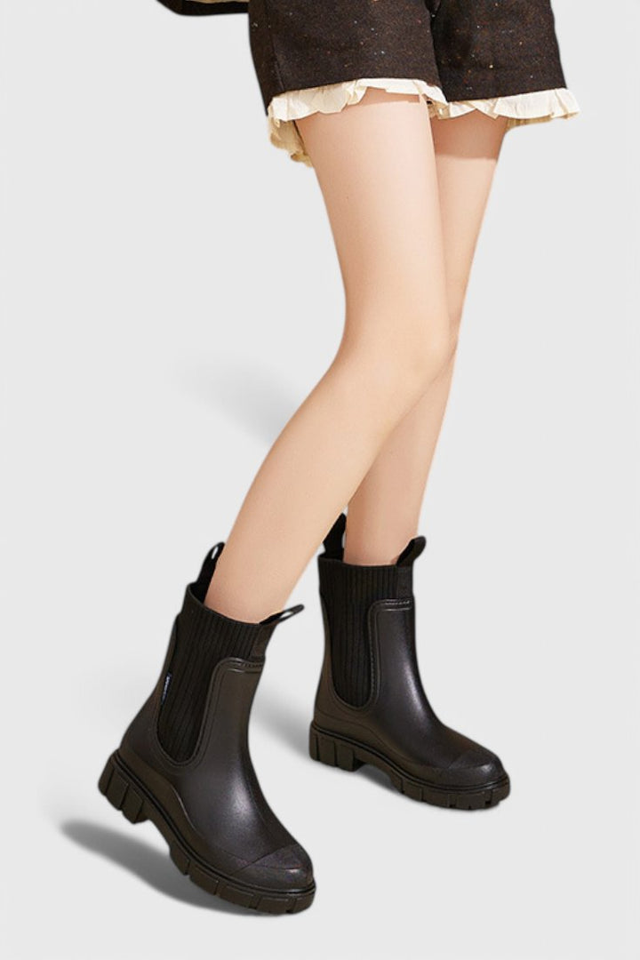 Ida | Vanntette Boots Chelsea Boots Vanntett Gummi