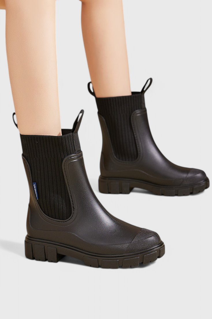 Ida | Vanntette Boots Chelsea Boots Vanntett Gummi