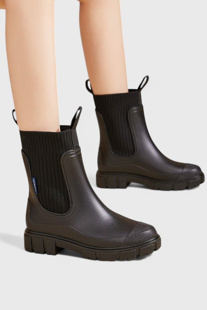 Ida | Vanntette Boots Chelsea Boots Vanntett Gummi