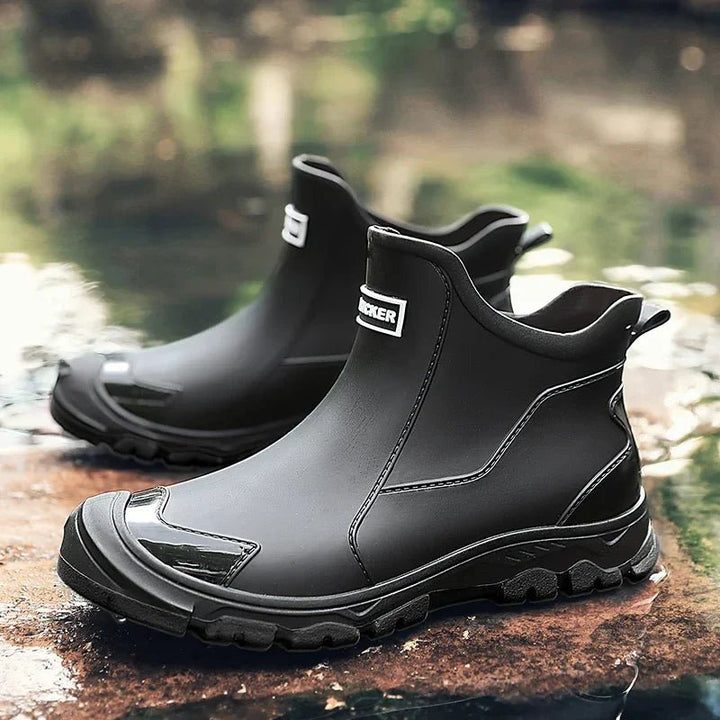 Magnus | Vanntette ankelstøvler i gummi materiale slip-on