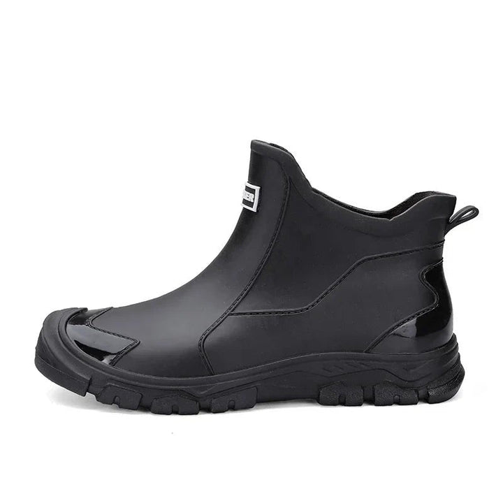 Magnus | Vanntette ankelstøvler i gummi materiale slip-on