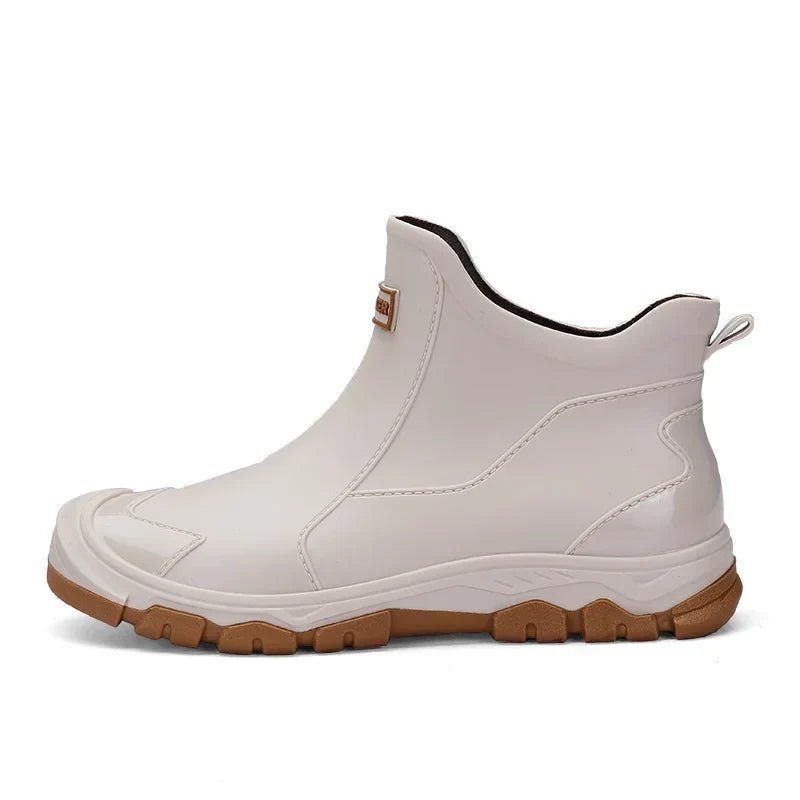 Magnus | Vanntette ankelstøvler i gummi materiale slip-on
